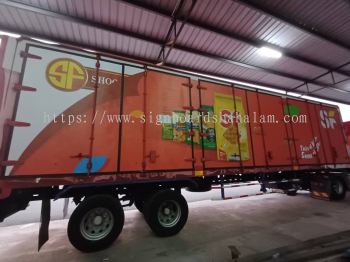 Shoon Fatt - Truck Lorry Sticker