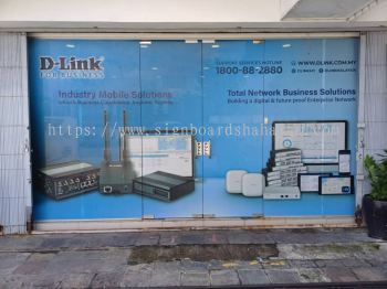 D-Link Solutions - Glass Panel Sticker at KL