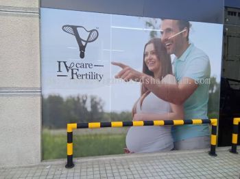 IV Care Fertility - Glass Panel Sticker