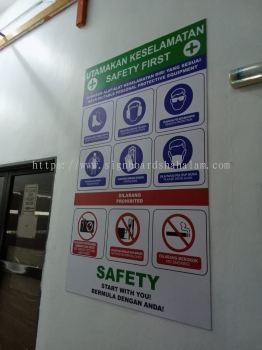 Safety Signage at KL