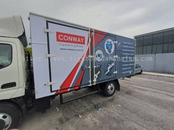 Conway - Truck Lorry Sticker 