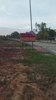 Industrial Land For Sales - Road Signage