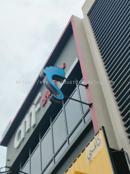 Double side Signboard With 3D LED Frontlit