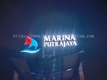 Marina Putrajaya - 3D Box Up LED Frontlit Signage 