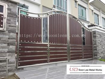 Stainless Steel Main Gate