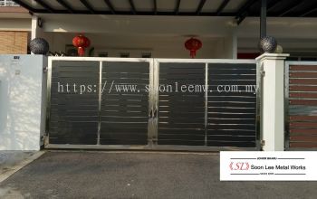 Stainless Steel Main Gate