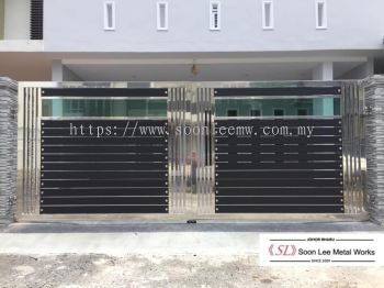 Stainless Steel Main Gate