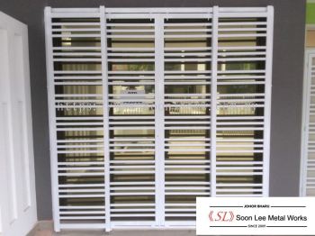 Powder Coated Metal Door Grill / Window Grill