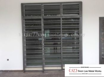 Powder Coated Metal Door Grill / Window Grill