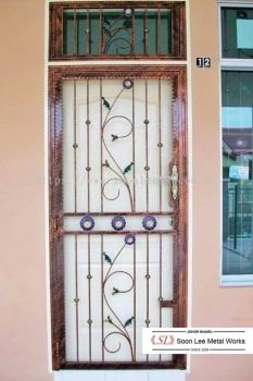 Powder Coated Metal Door Grill/Window Grill