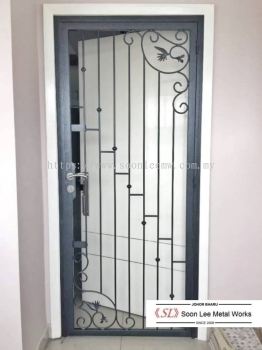 Powder Coated Metal Door Grill/Window Grill