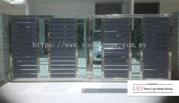 Stainless Steel Main Gate