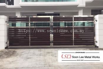 Stainless Steel Main Gate