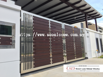 Stainless Steel Main Gate