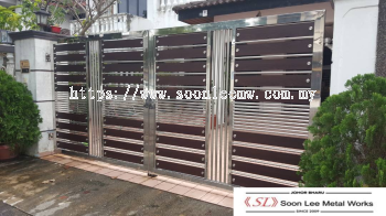 Stainless Steel Main Gate