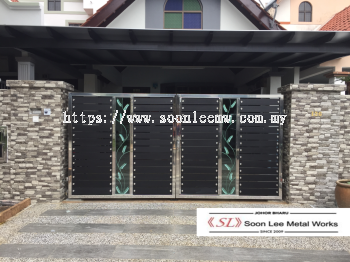 Stainless Steel Main Gate