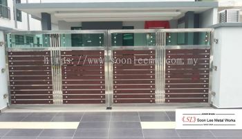 Stainless Steel Main Gate