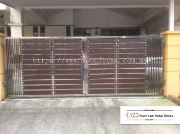 Stainless Steel Main Gate