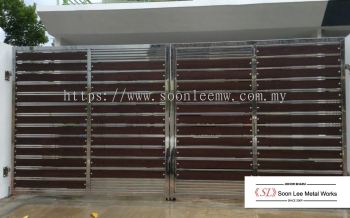 Stainless Steel Main Gate