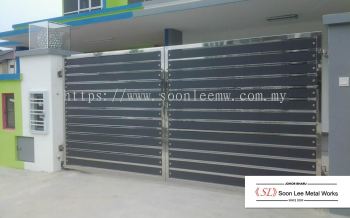 Stainless Steel Main Gate