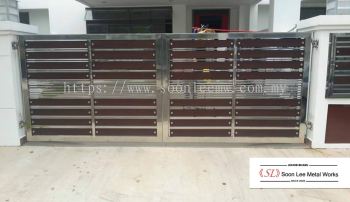 Stainless Steel Main Gate