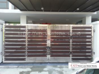 Stainless Steel Main Gate