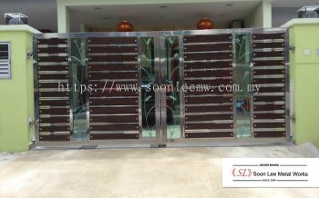 Stainless Steel Main Gate