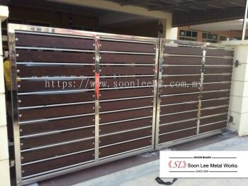 Stainless Steel Main Gate