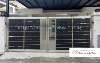 Stainless Steel Main Gate