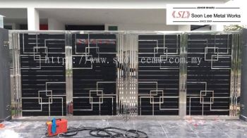 Stainless Steel Main Gate