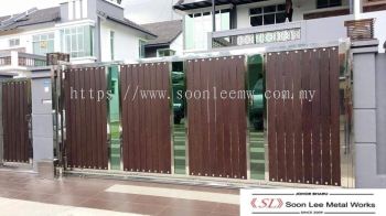 Stainless Steel Main Gate