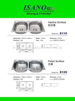 POLISH SURFACE SINK