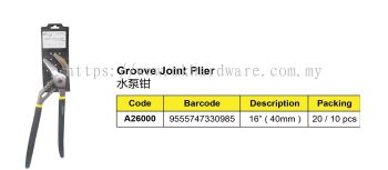 GROOVER JOINT PLIER