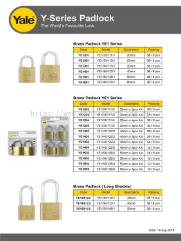 SOLID BRASS PADLOCK