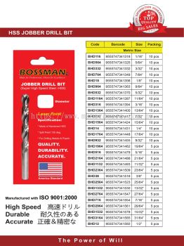 HSS JOBBER DRILL BIT