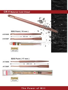 CR-V MATERIAL COLD CHISEL