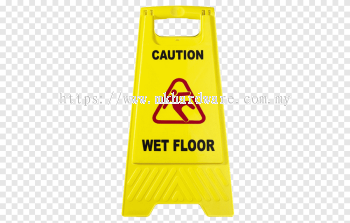 CAUTION WET FLOOR SIGN