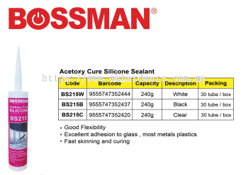 ACETOXY CURE SILICONE SEALANT