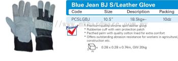 BLUE JEAN BJ S/LEATHER GLOVE