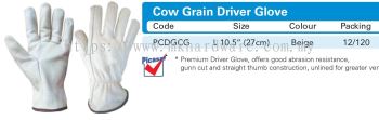 COW GRAIN DRIVER GLOVE