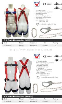 FULL BODY HARNESS SET