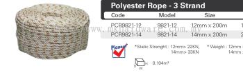 POLYESTER ROPE-3 STRAND