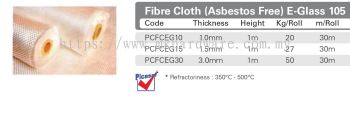 FIBRE CLOTH (ASBESTOS FREE) E-GLASS 105