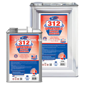 VT-312 SPRAYABLE CONTACT ADHESIVE