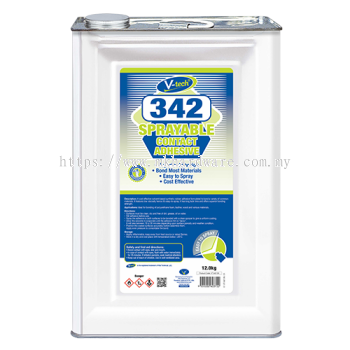 VT-342HS SPRAYABLE CONTACT ADHESIVE