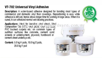 VT-782 UNIVERSAL VINYL ADHESIVE