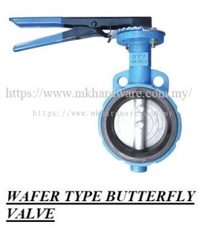 WAFER TYPE BUTTERFLY VALVE