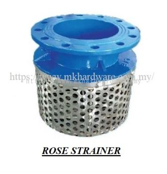 DUCTILE IRON ROSE STRAINER