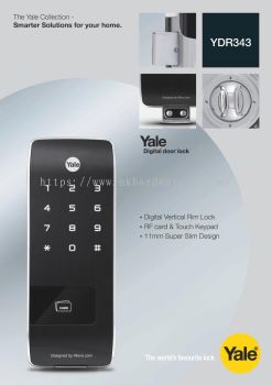 DIGITAL DOOR LOCK YDR343