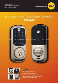 TOUCHSCREEN DEADBOLT YRD220